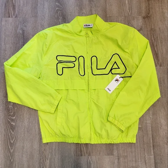 Mens Jackets Fila Woven Jacket Fila Copper Hood Track Jacket